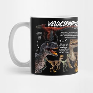 Velociraptor Fun Facts Mug